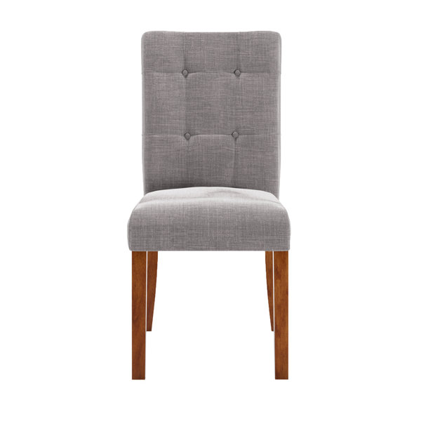Andover Millsâ¢ Mitzi Tufted Linen Side Chair & Reviews | Wayfair